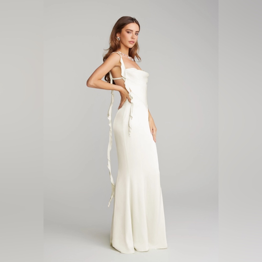 Nana Jacqueline Caroline Dress White - Picture 3 of 6
